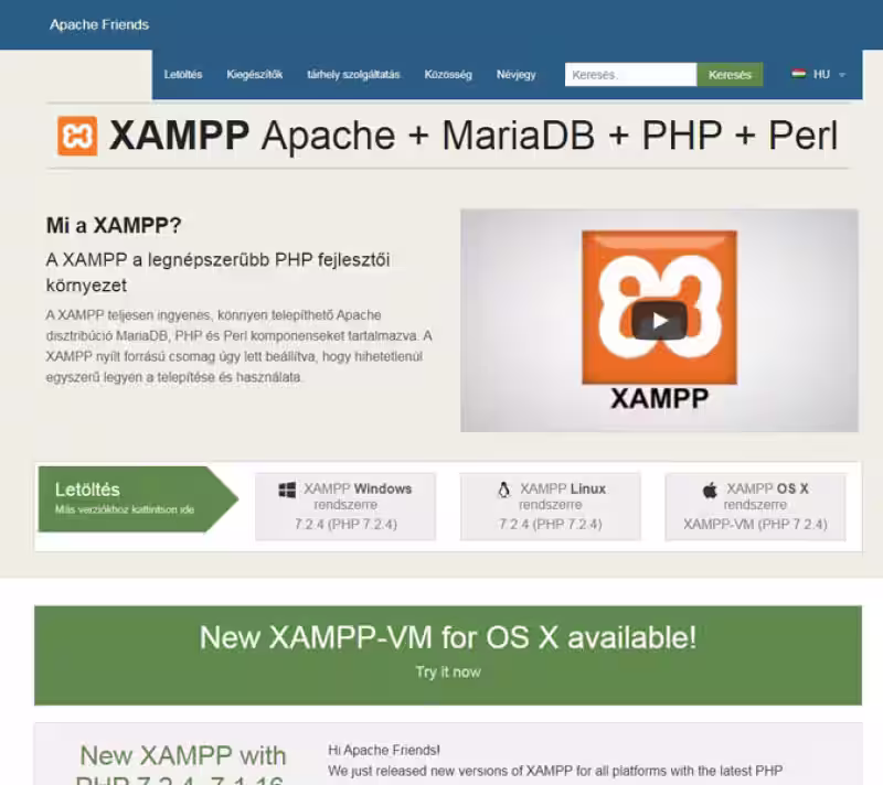 xampp_kezdolap_1